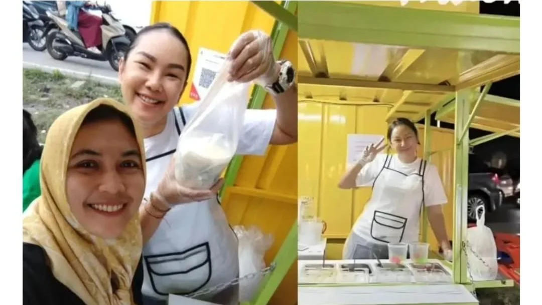 Kalina Oktarani Tegaskan Gak Malu Jualan Es Teler di Pinggir Jalan, Semangat Berbisnis Tanpa Gengsi