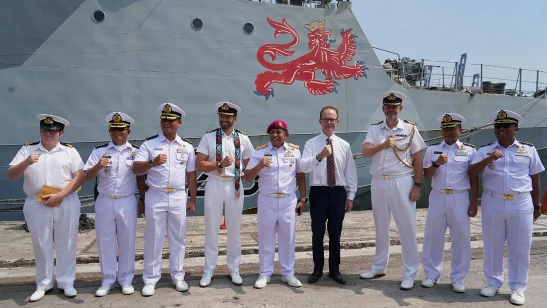 Kapal Perang Inggris HMS Tamar Berkunjung ke Jakarta