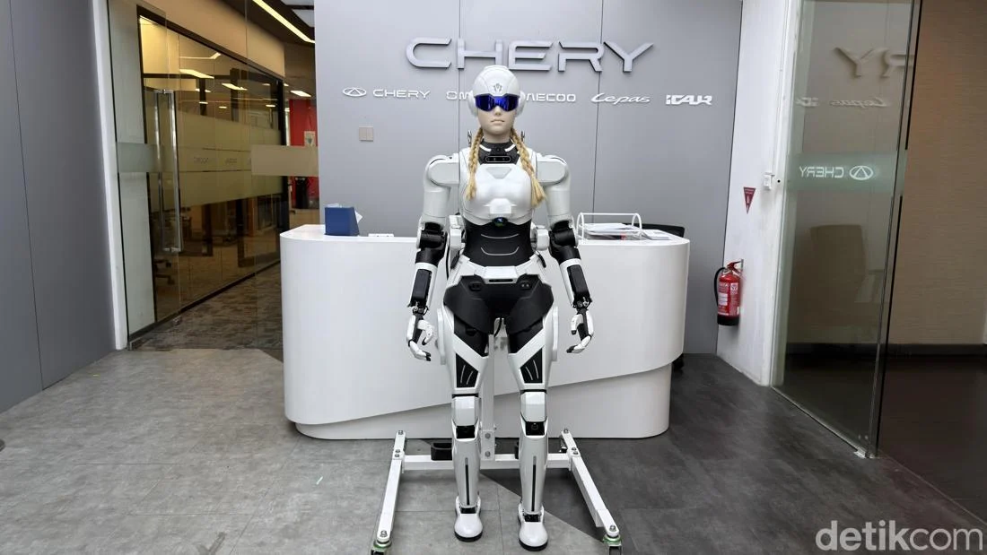 Kenalan dengan Mornine, Robot dari Chery Bisa Diajak Ngobrol
