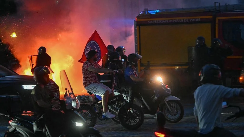 Nyaris 900 Orang Ditangkap di Prancis Buntut Rusuh Final Liga Champions