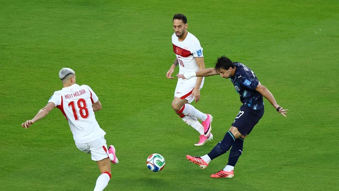 Paraguay Unggul 1-0 dari Turki di Babak Pertama