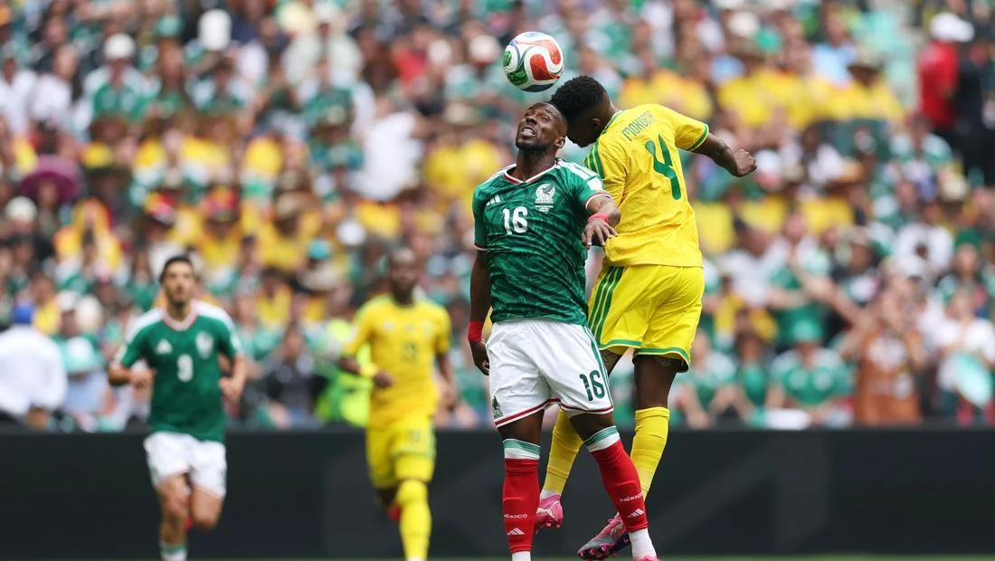 Piala Dunia 2026: Meksiko Ungguli Afrika Selatan 1-0 di Babak Pertama Berkat Gol Julian Quinones yang Memukau