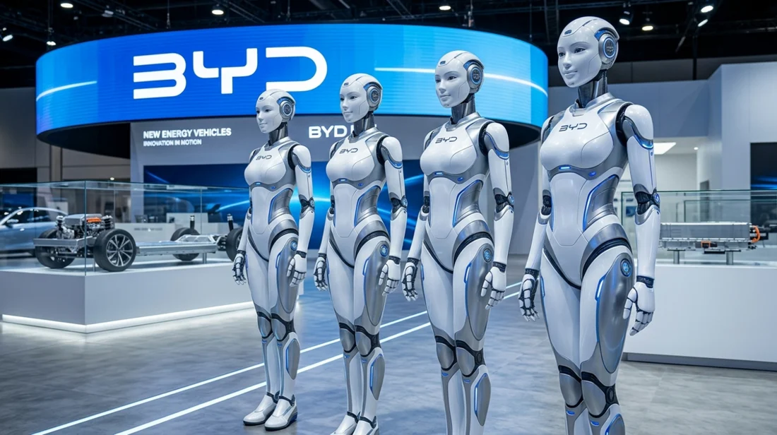 Susul Chery, BYD Ikutan Bikin Robot Manusia