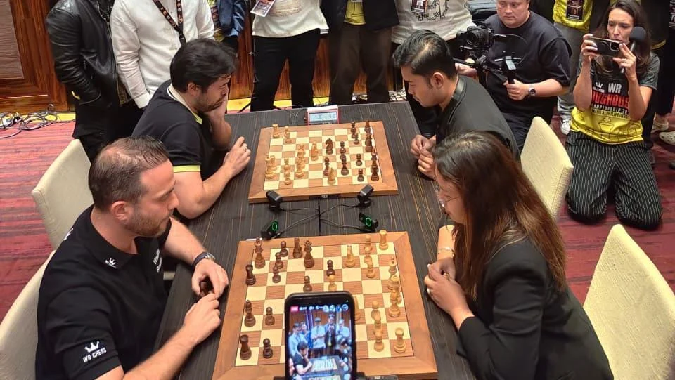 Tim Catur Indonesia Ukir Sejarah di WR Bughouse Championship 2026, Lolos ke Perempat Final Mengalahkan Jepang dan Tim Super GM