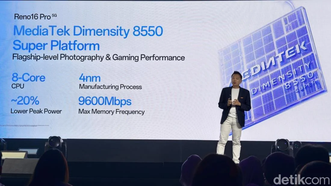 Apa Keunggulan Dimensity 8050 Super Otak Reno16 Pro?