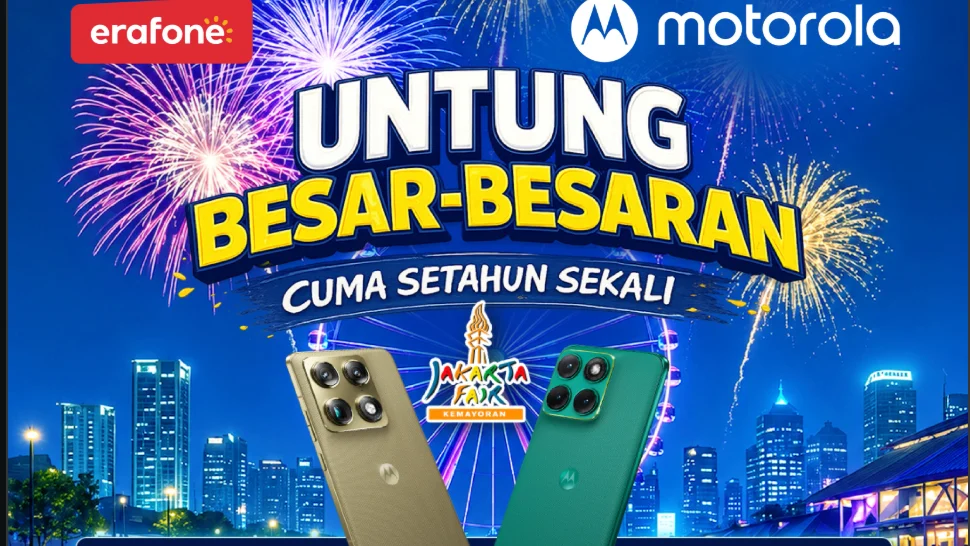 Motorola Bawa Deretan Smartphone Unggulan ke Jakarta Fair Kemayoran