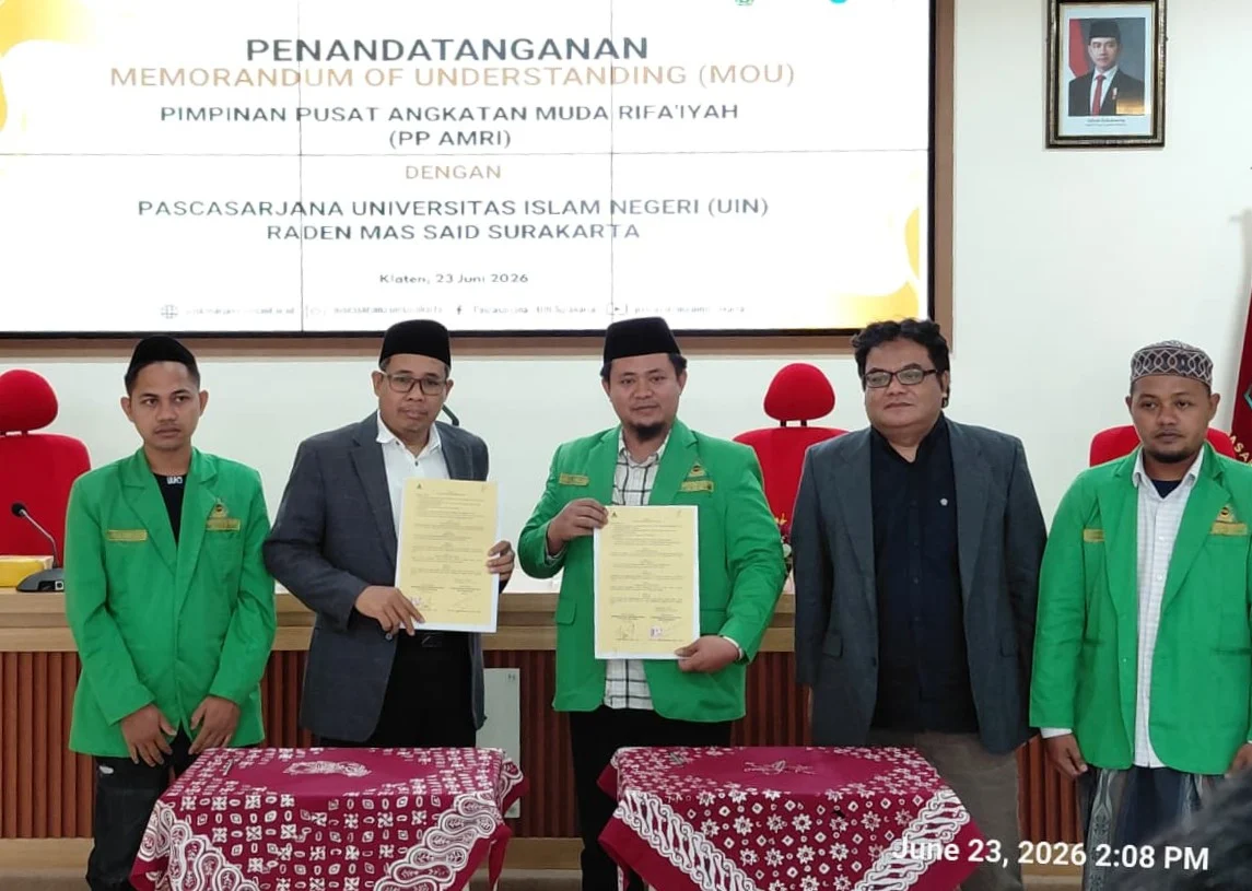 PP AMRI dan Pascasarjana UIN RMS Perkuat Kerja Sama Akademik, Siapkan Simposium Nasional Pemikiran KH. Ahmad Rifa’i