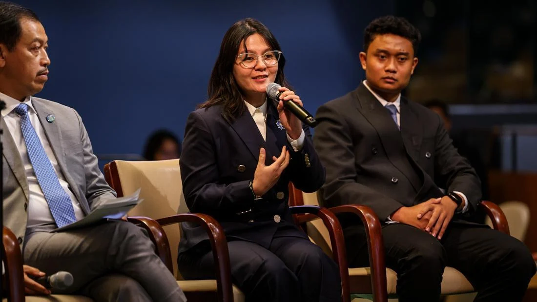 Ratu Tisha Perkenalkan Liga Universitas di Forum PBB sebagai Jembatan Kesehatan Mental dan Perubahan Sosial