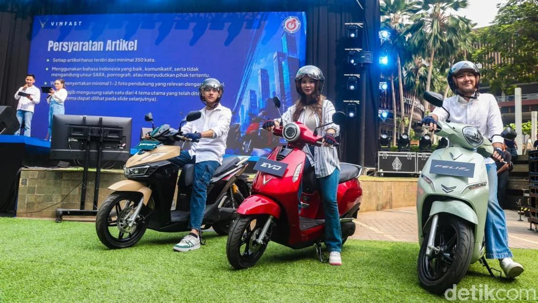 VinFast Luncurkan Motor Listrik, Harga Mulai Rp 17,5 Juta: Era Baru Kendaraan Listrik Indonesia Dimulai