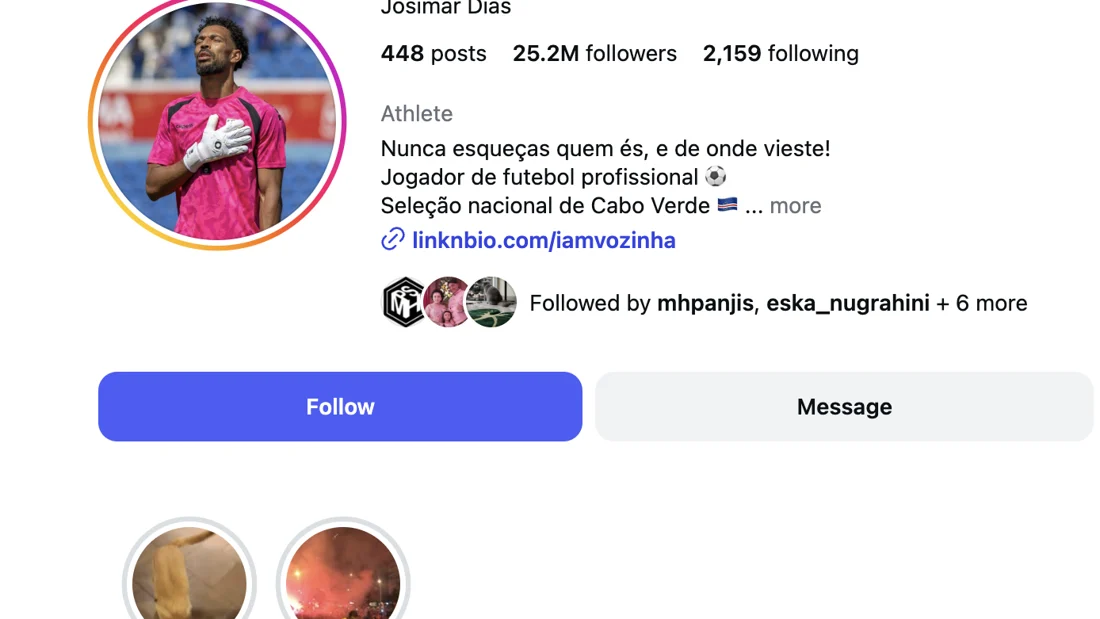 Vozinha Pulang ke Cabo Verde Bawa 25 Juta Follower Instagram